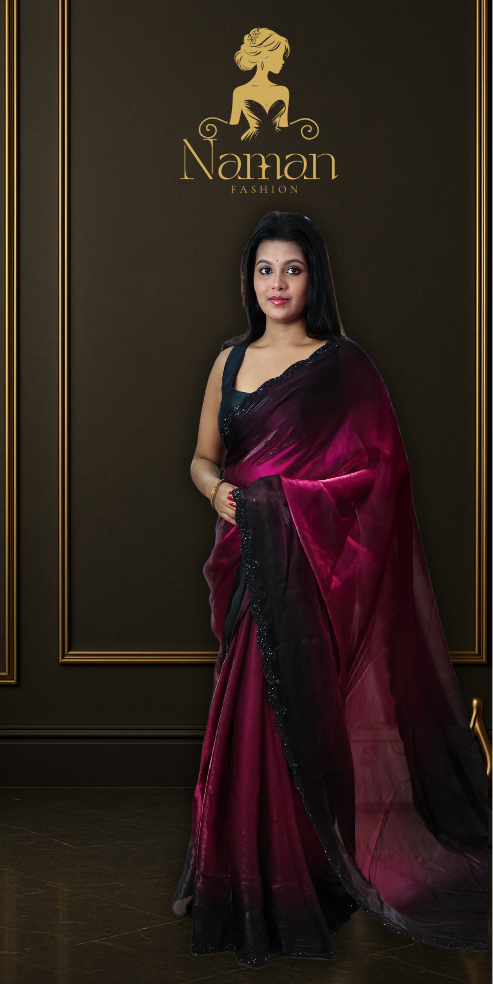 Ombre Aura Fendy Saree