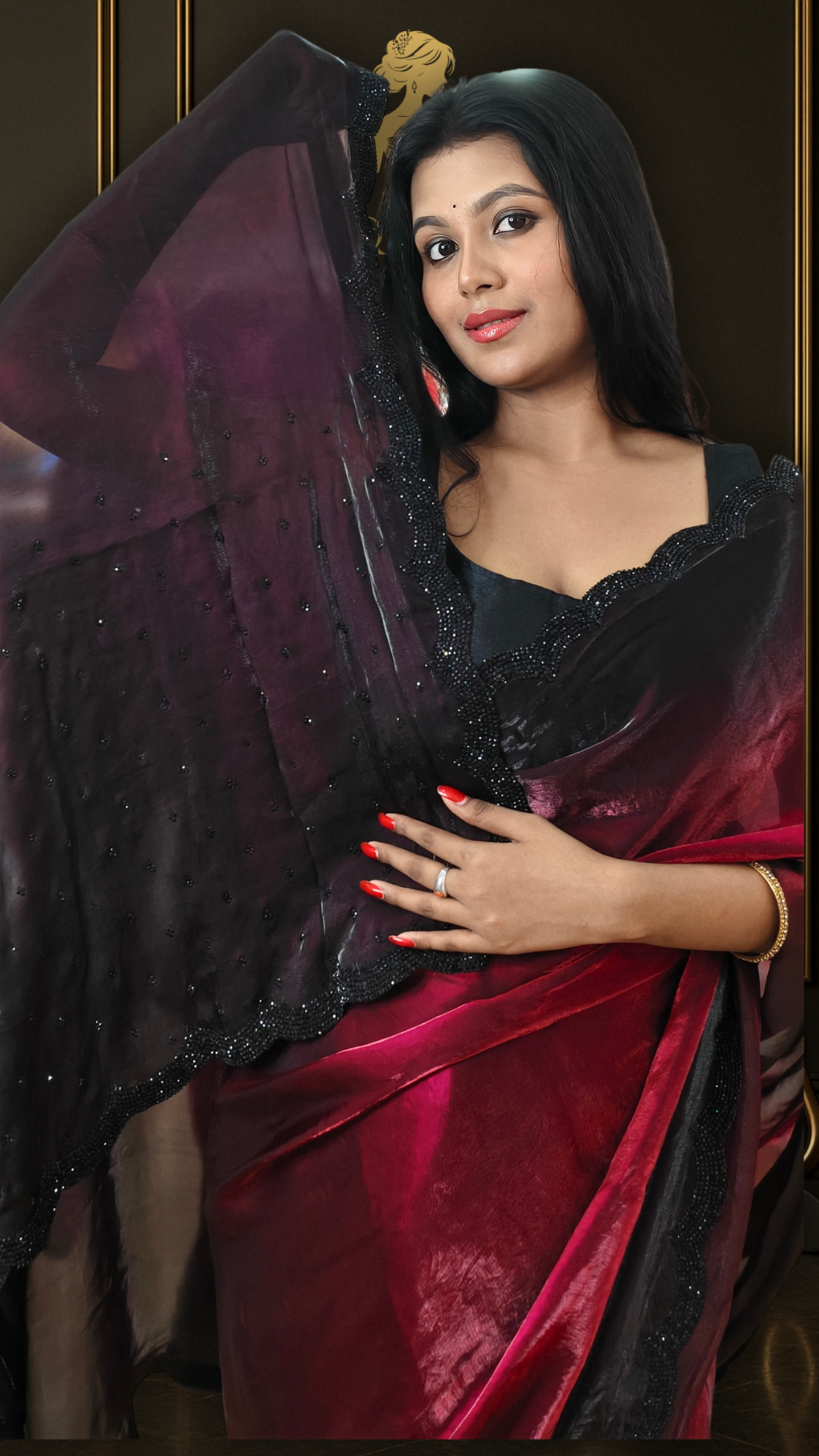 Ombre Aura Fendy Saree