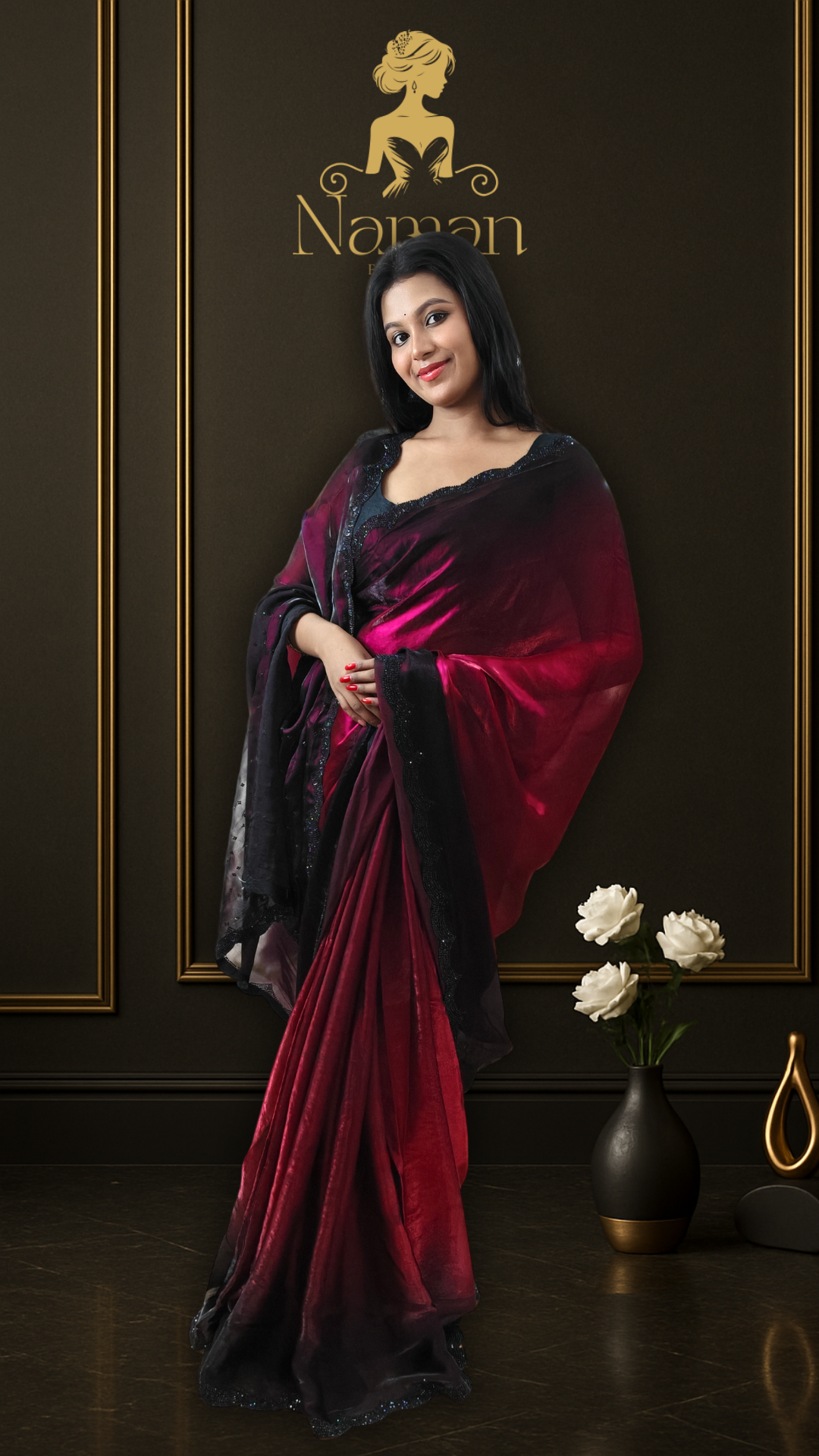 Ombre Aura Fendy Saree