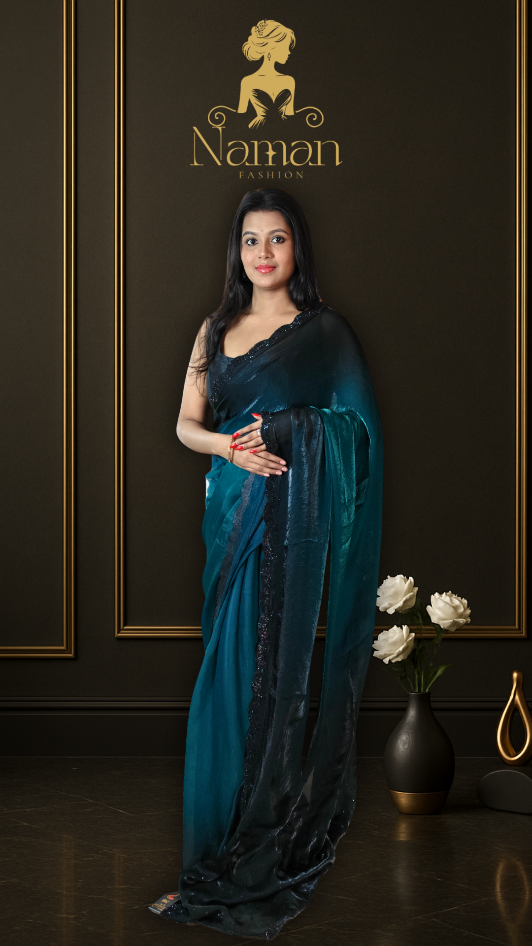 Ombre Aura Fendy Saree