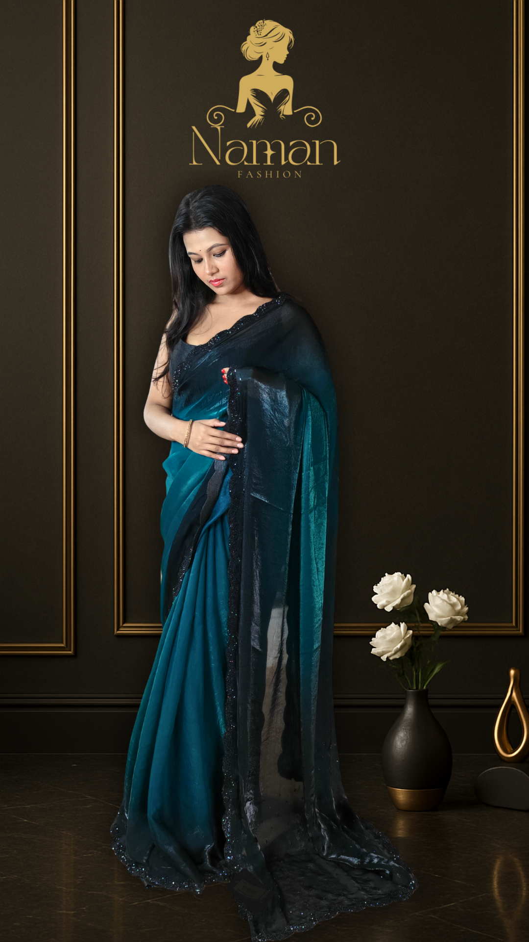 Ombre Aura Fendy Saree