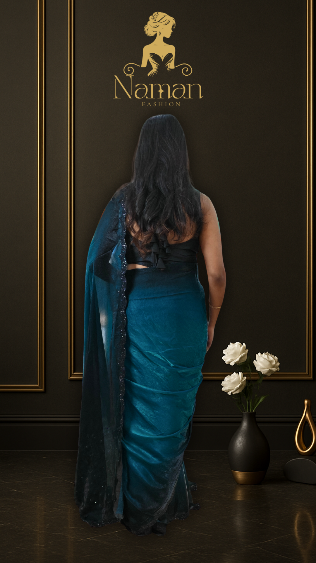 Ombre Aura Fendy Saree