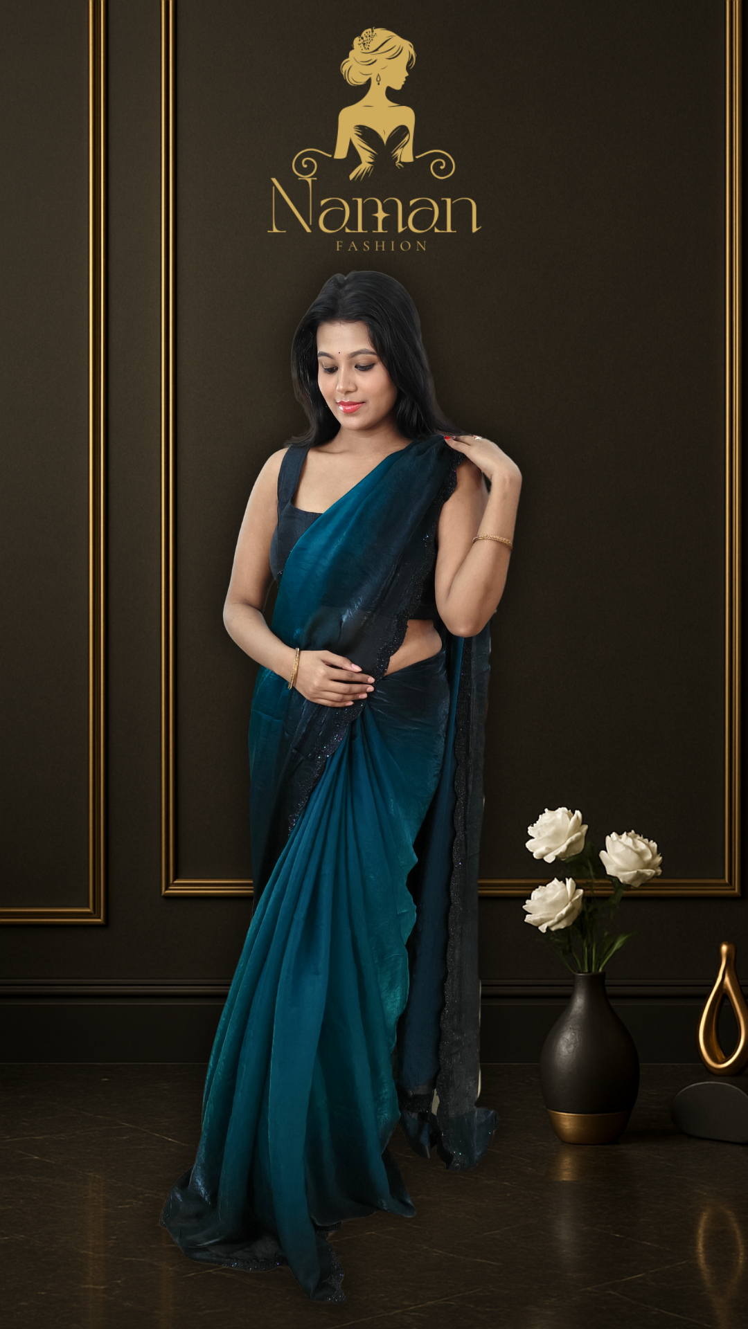 Ombre Aura Fendy Saree