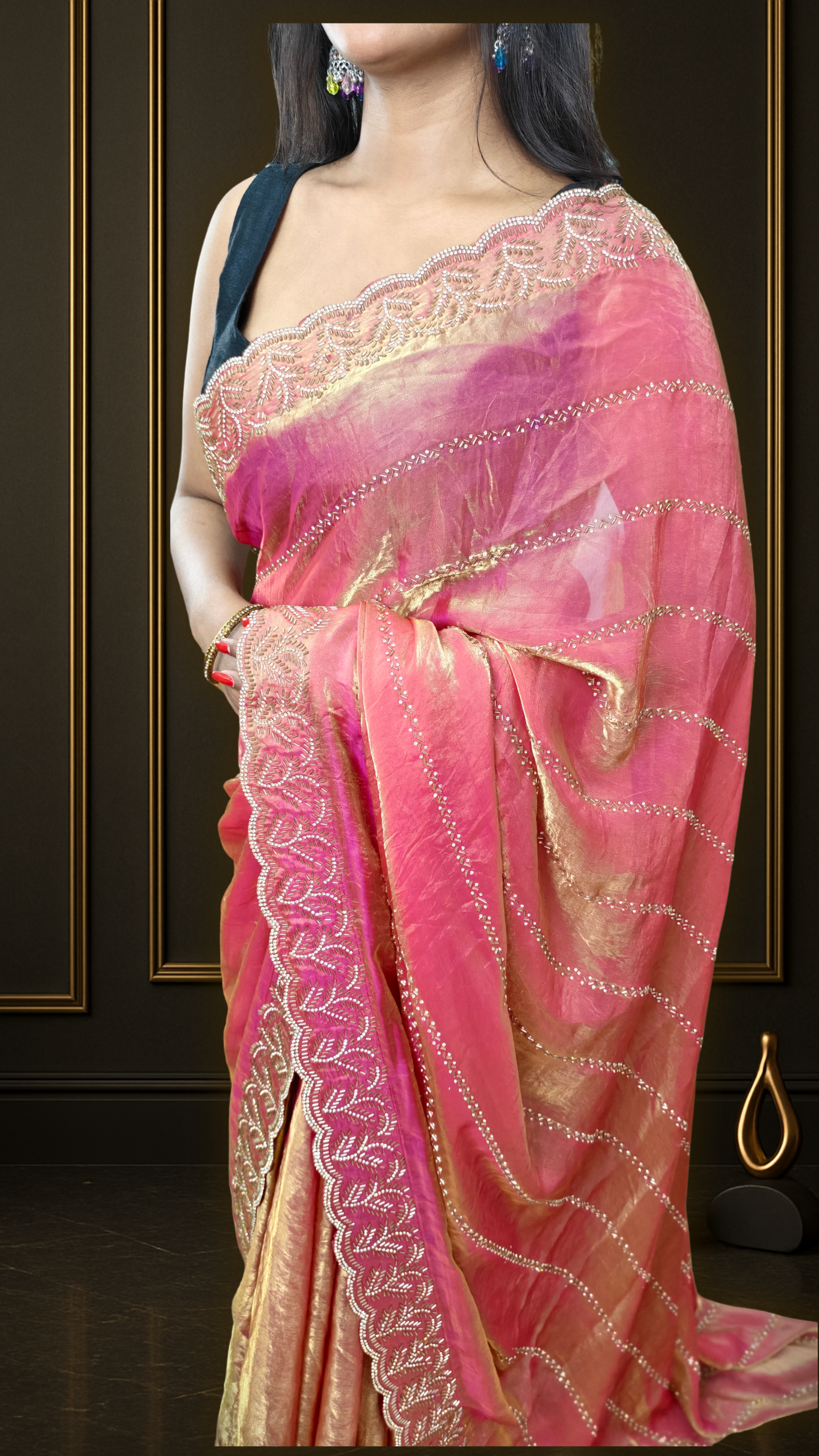 Rose Aurelia Fendy Saree